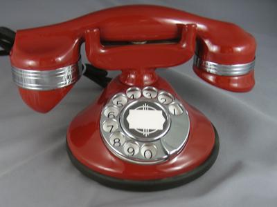 Automatic Electric Type 1a  Deskphone - Red