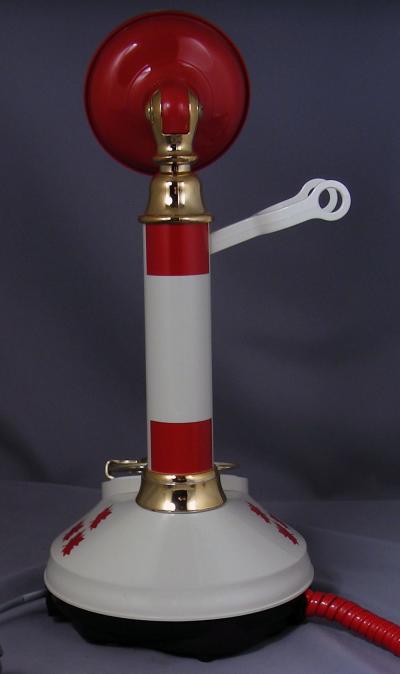 The Canadian Flag Candlestick Phone