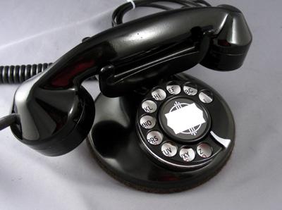 Reproduction Petite Deskphone - Jet Black Edition