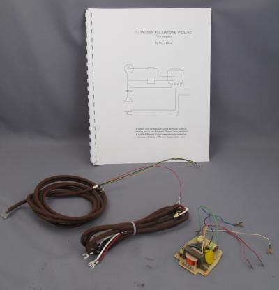 Network Upgrade Kit - Handset Style Phones - Brown Cords - With Book