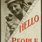 Vintage Candlestick Postcard "Hello People"