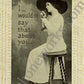 Vintage Telephone Postcard "I wouldn't say that about you"