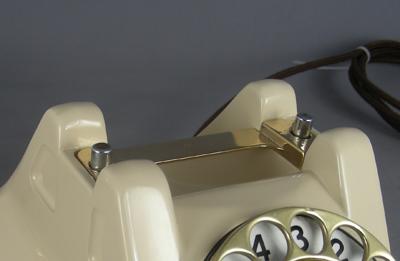 Automatic Electric Type 40 - Ivory - Brass Trim