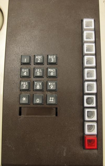 Northern Telecom 1970's Multi - Line Desk Telephone