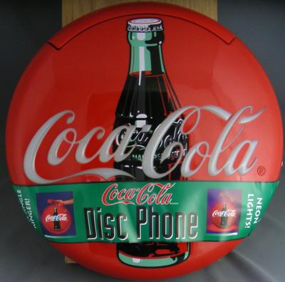 CocaCola Disc Phone