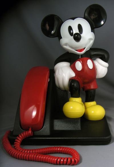 The Mickey Mouse Telephone - 1990's