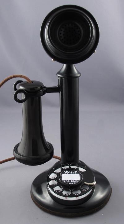Western Electric - 51AL - Black - 5H Dial - Bulldog Transmitter