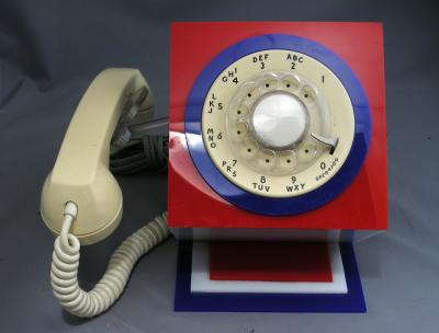 Teleconcepts Chromefone - Rotary Dial