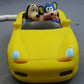 Dr Dog and Fortune Mouse Novelty Car Telephone - Yellow