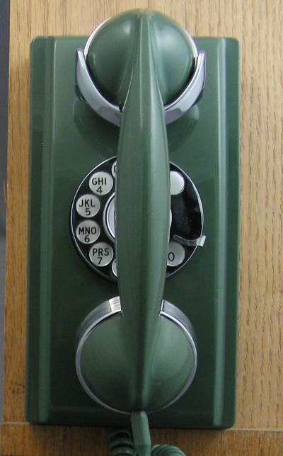 Western Electric 354 - Moss Green - Chrome Trim