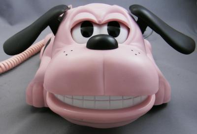 Dr Dog Telephone in Pink!