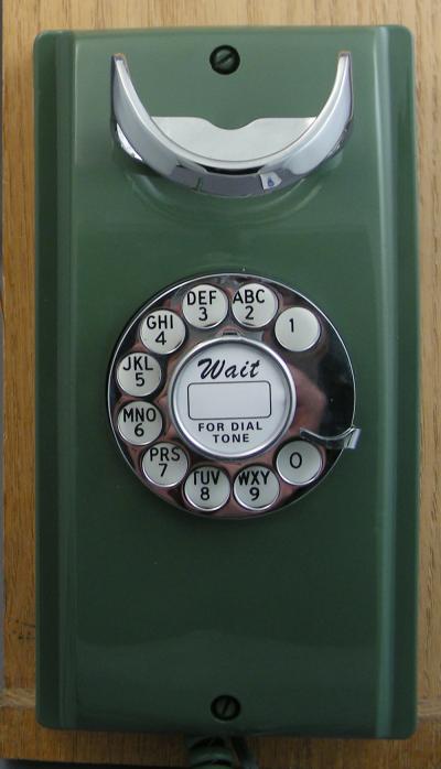 Western Electric 354 - Moss Green - Chrome Trim