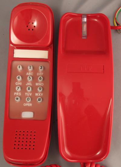 Trimline - Red - Desk Phone