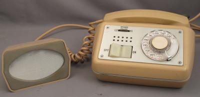 Automatic Electric Branded Beige Secretary's Telephone