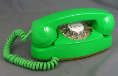 702 - Lime Green Princess Phone