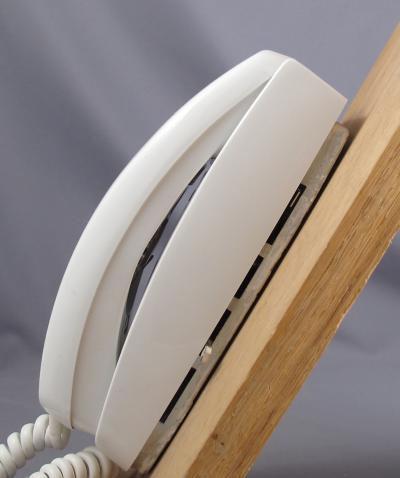 Trimline Rotary Dial Wallphone - White