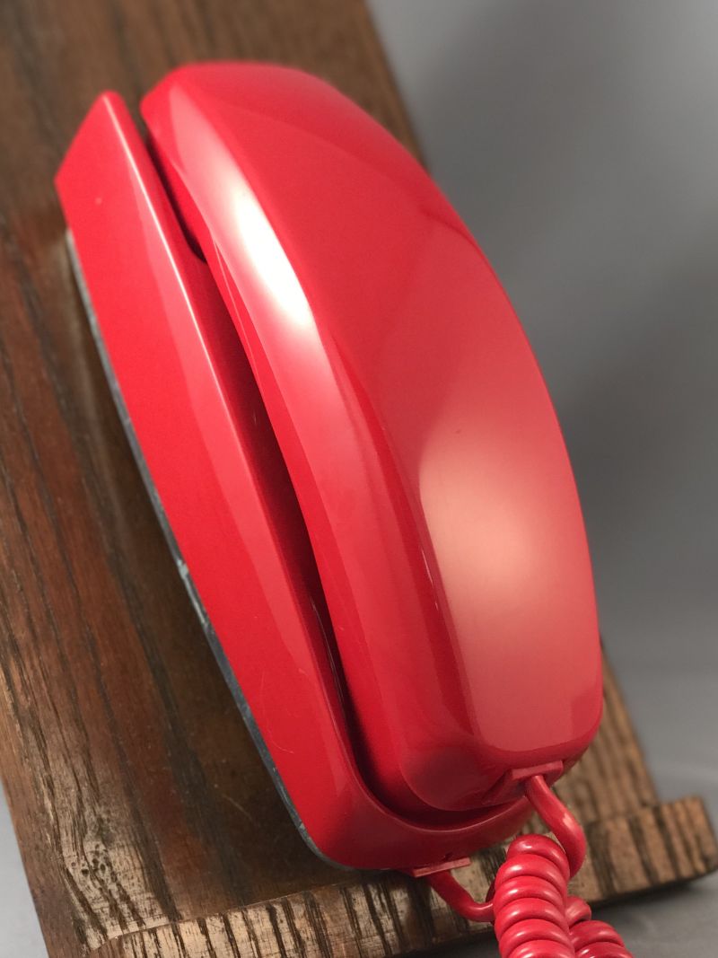 Trimline - Bright Red - Wall Phone