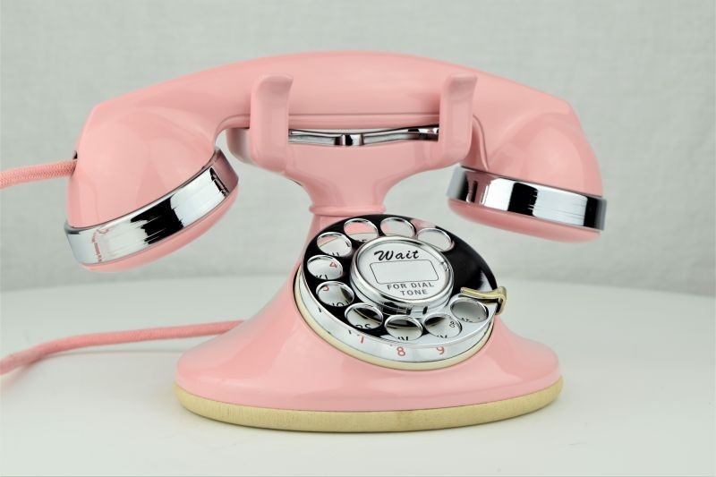 Western Electric 202 - Pink - Chrome Trim