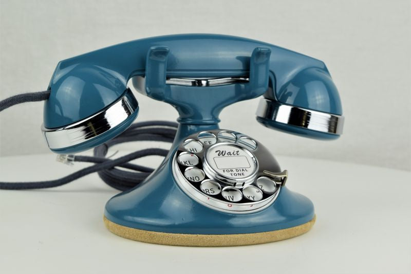 Western Electric 202 - Mediterranean Blue - Chrome Trim