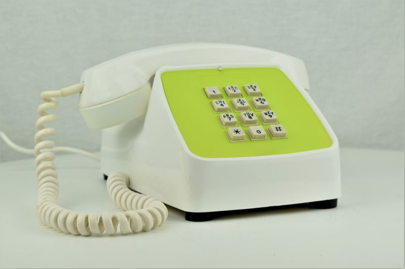 Automatic Electric Type 80 - White / Green - Touch Tone