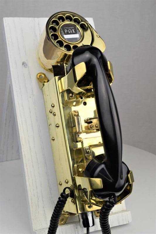 Navy Aircraft Carrier Telephone - Brass