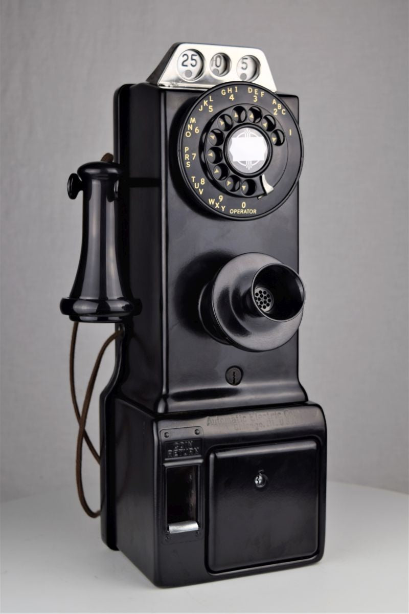 Automatic Electric - Two Piece Payphone – oldphoneworks