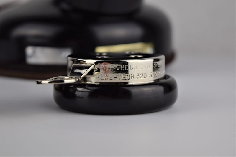 French Cradle Telephone/Mother in law receiver - Nickel