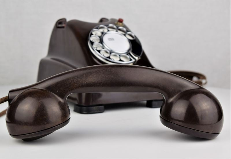 Kellogg Masterphone 1000 - AKA Redbar - Rare Brown Bakelite