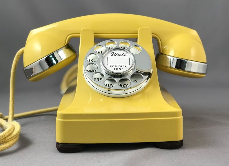 Western Electric 302 - Yellow - Chrome Trim