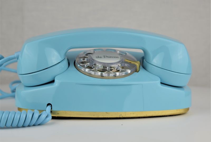 701 - Aqua Blue Princess Phone