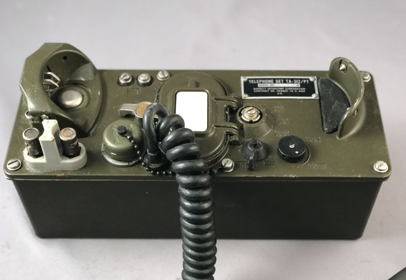 Military Field Telephone - TA-312 - Works