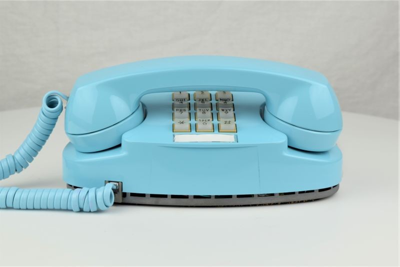 2702 - Aqua Blue Princess Phone