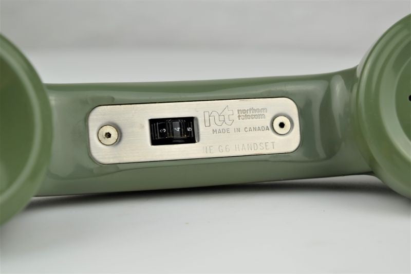 Northern Telecom - Handset - G6 Volume Control - Green