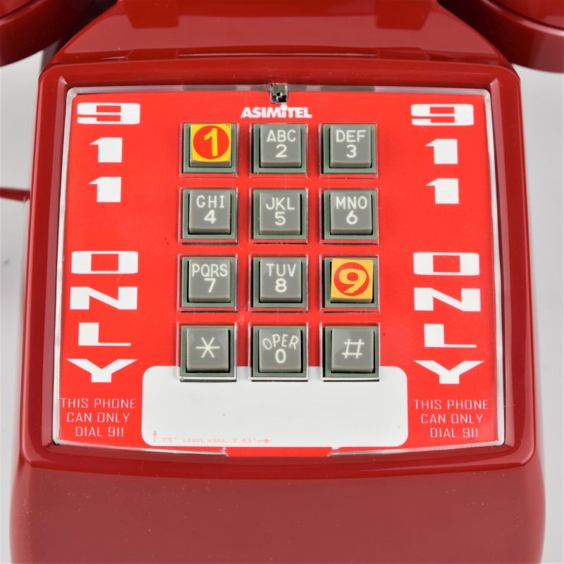 2500,Red,Dial 911 Only Deskphone