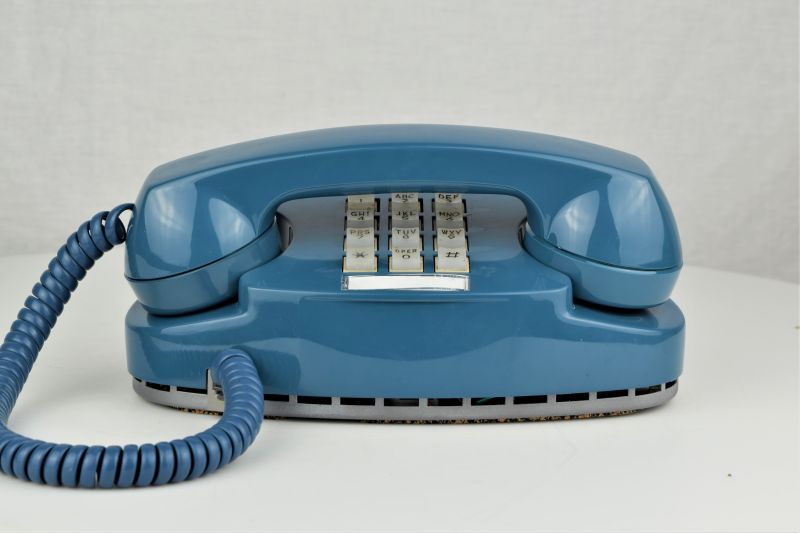 2702 - Mediterranean Blue Princess Phone