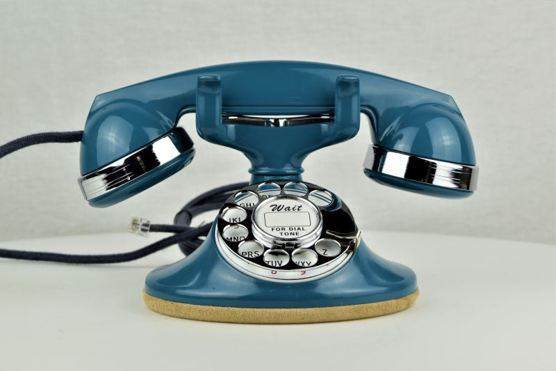 Western Electric 202 - Mediterranean Blue - Chrome Trim