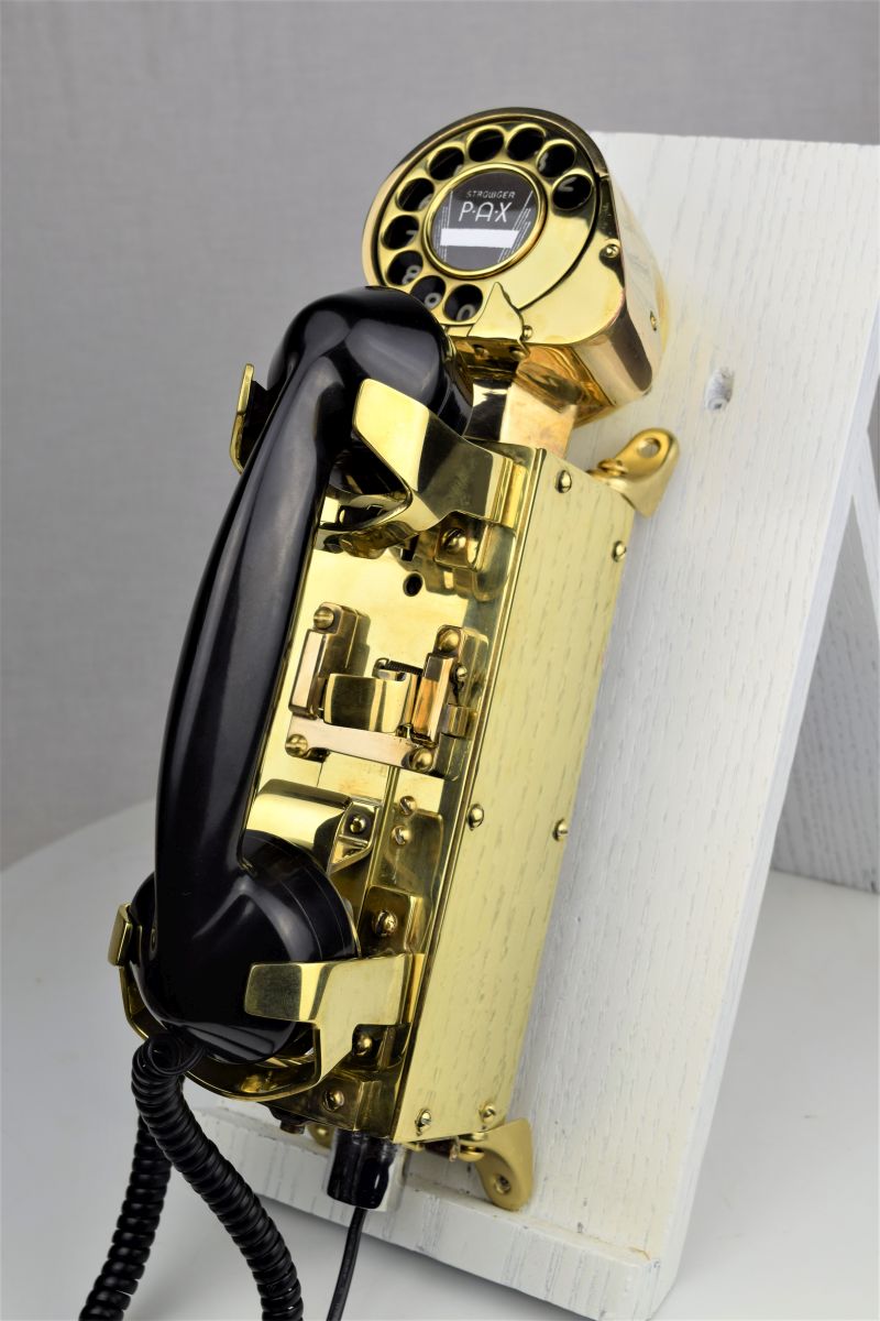 Navy Aircraft Carrier Telephone - Brass