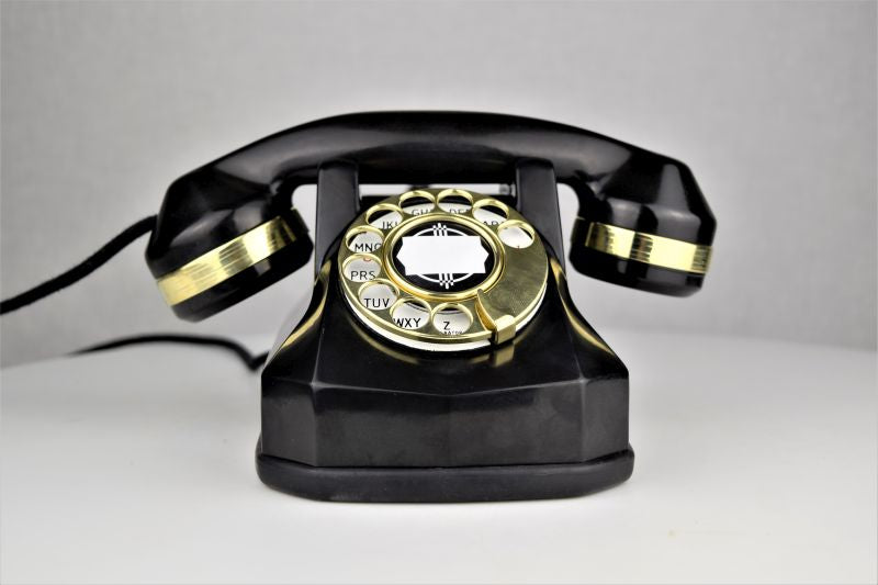Automatic Electric Type 40 - Black - Brass Trim