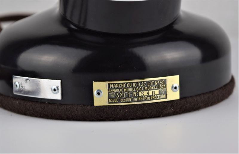 French Cradle Telephone/Mother in law receiver - Nickel