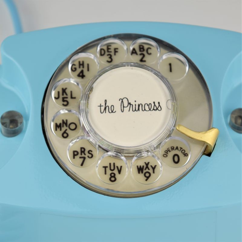 701 - Aqua Blue Princess Phone