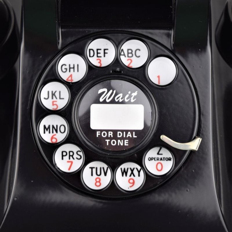 302 - Black - Pre War - E1 Handset - Metal Case