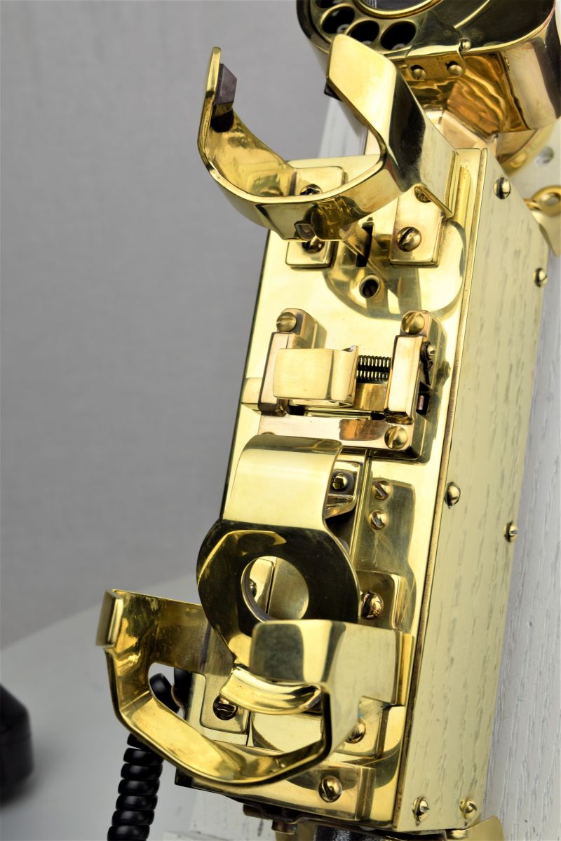 Navy Aircraft Carrier Telephone - Brass