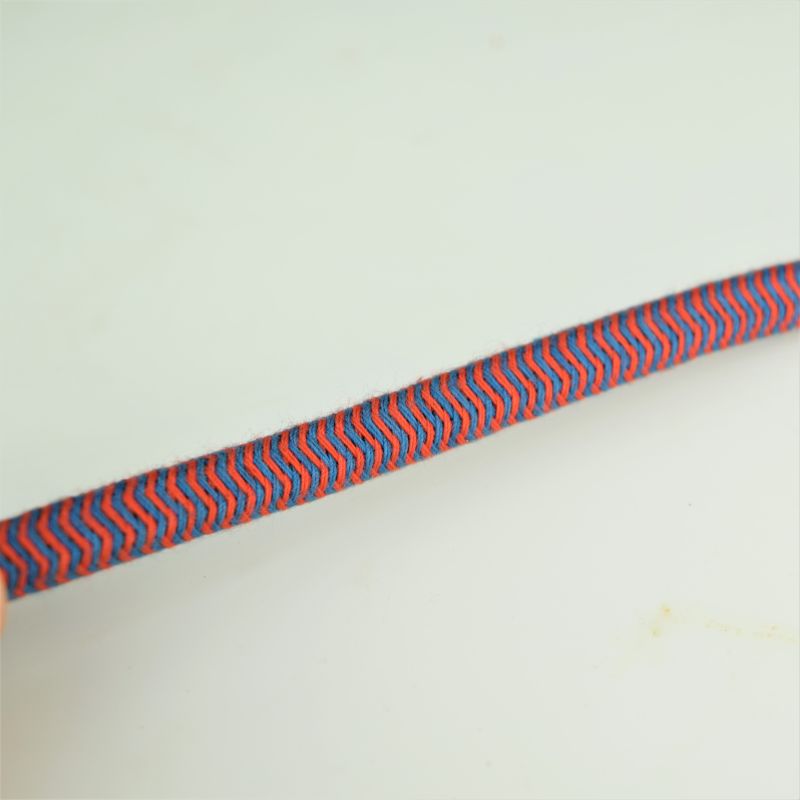 Cloth Covered Coffin Receiver Cord -  Pin-Pin - Red/Blue