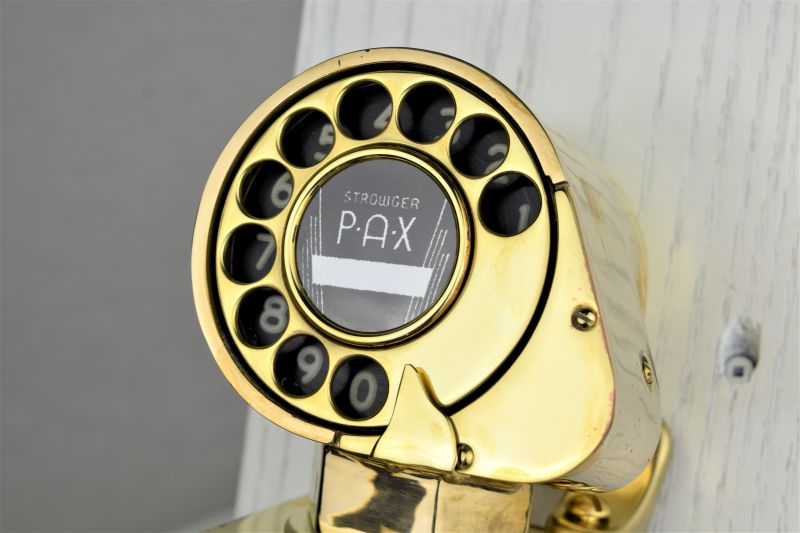 Navy Aircraft Carrier Telephone - Brass