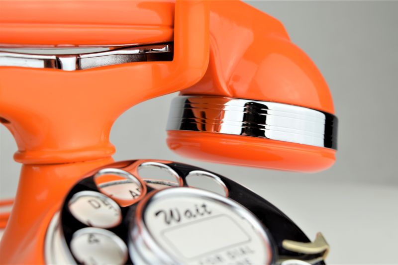 Western Electric 202 - Orange - Chrome Trim