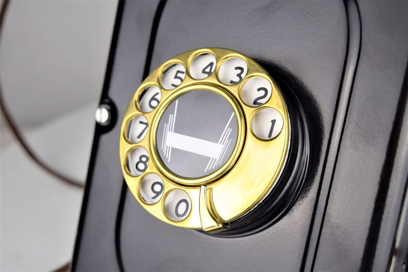Automatic Electric No. 3 - Black with Brass Trim