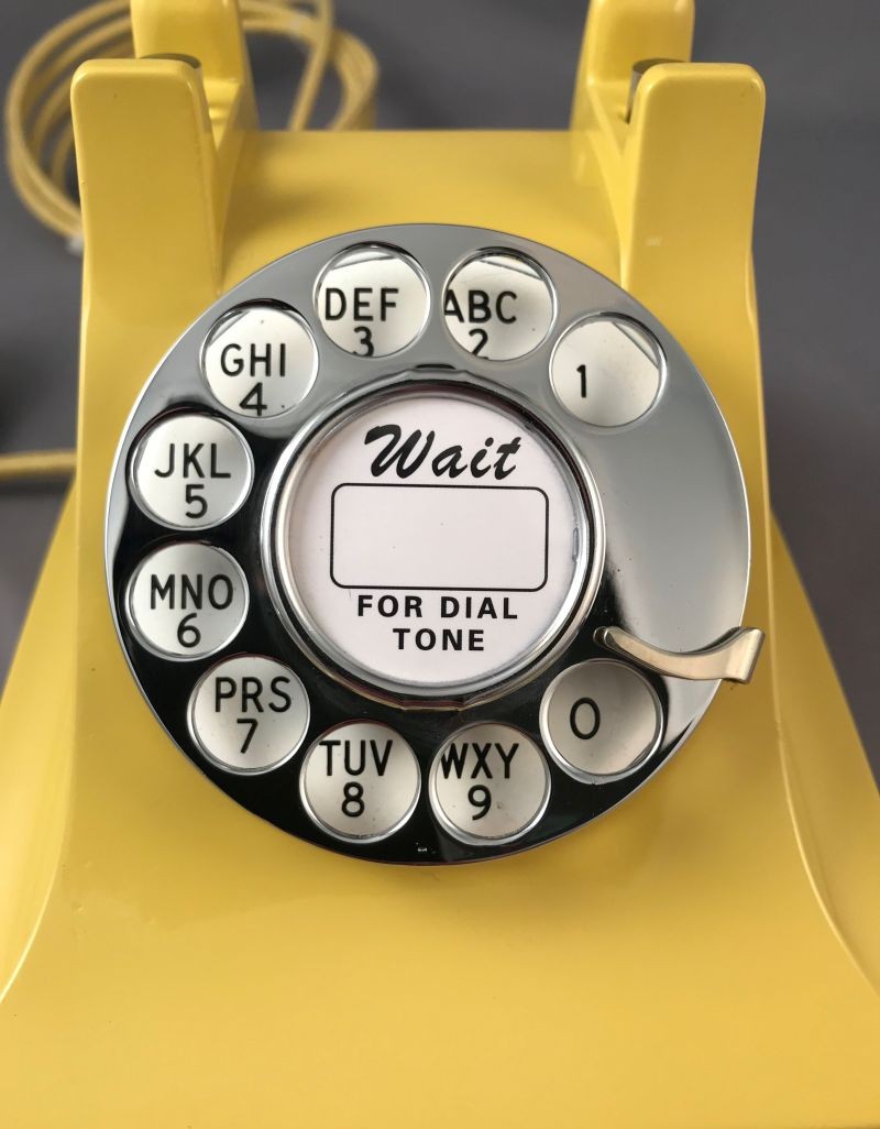 Western Electric 302 - Yellow - Chrome Trim