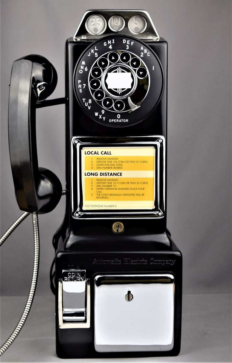 Automatic Electric - 3 Slot Payphone