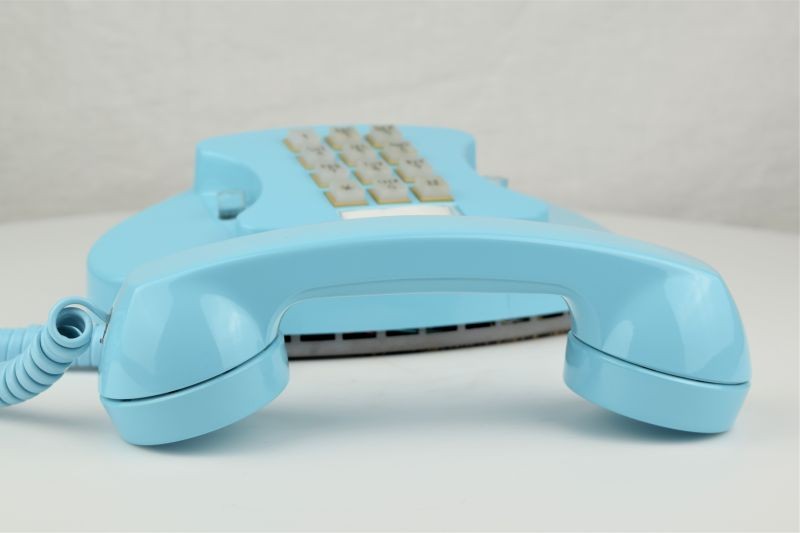 2702 - Aqua Blue Princess Phone