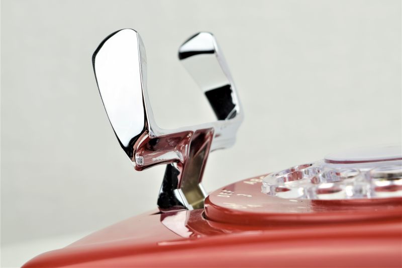 Red 554 Wall Telephone - Fully Restored and Functional